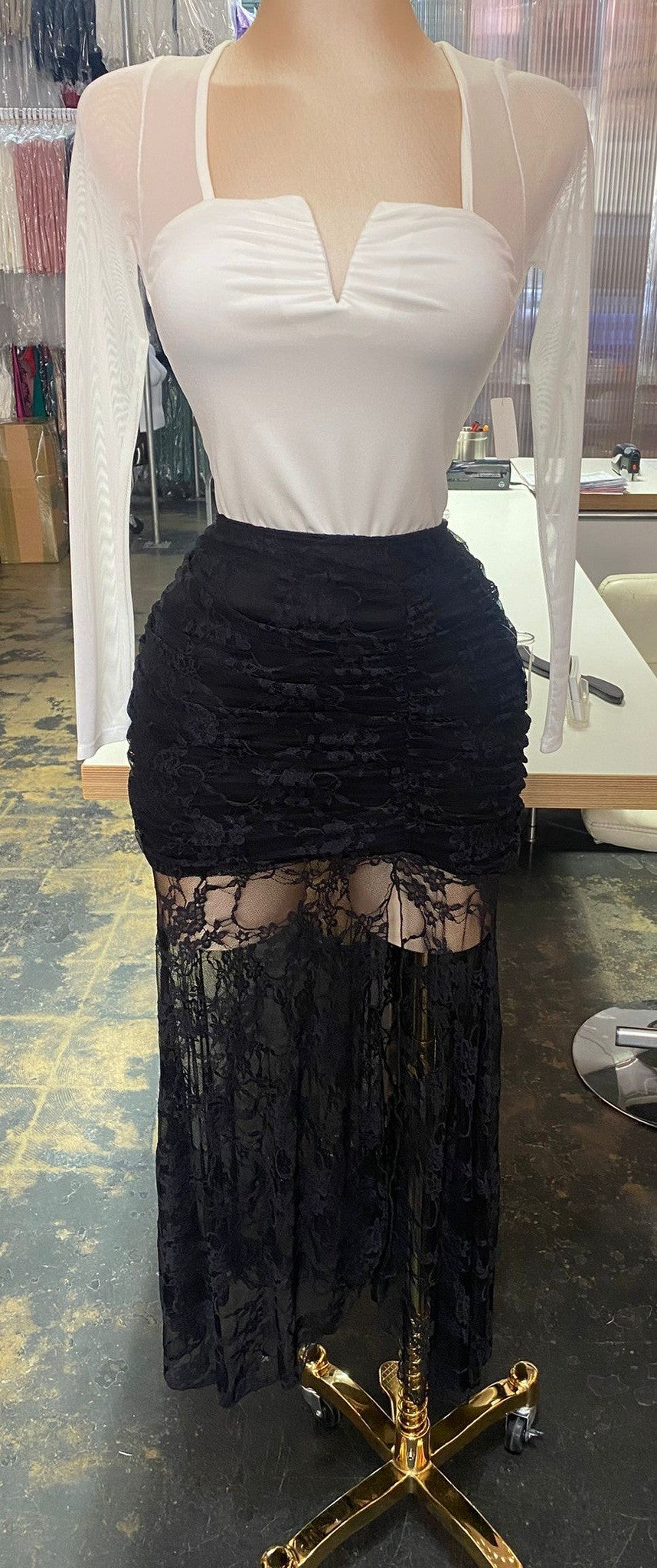 Adela Lace Skirt