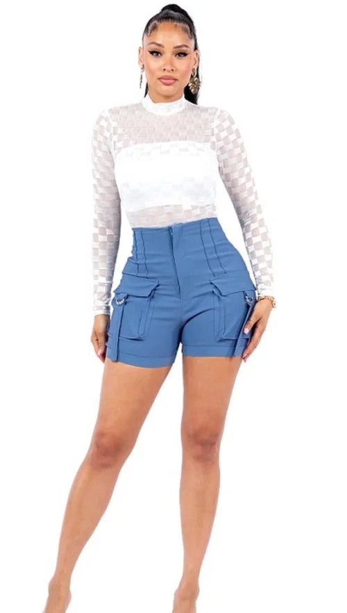 Karla High Waist Shorts