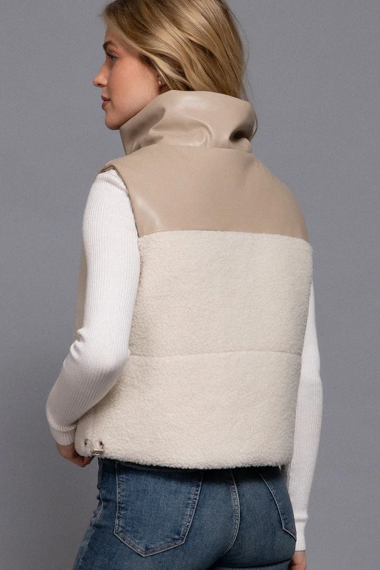 Mariana Reversible Crop Vest