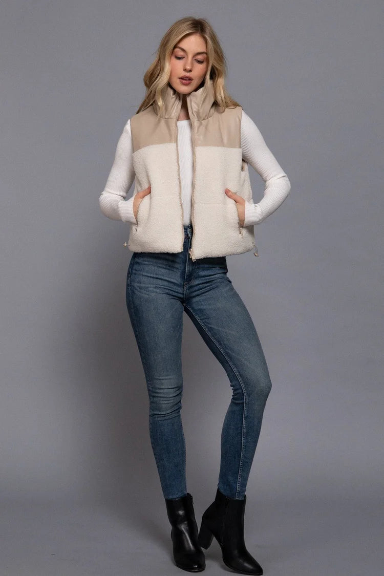Mariana Reversible Crop Vest