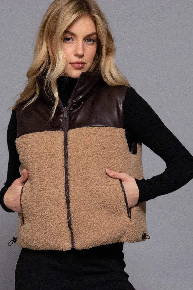 Mariana Reversible Crop Vest