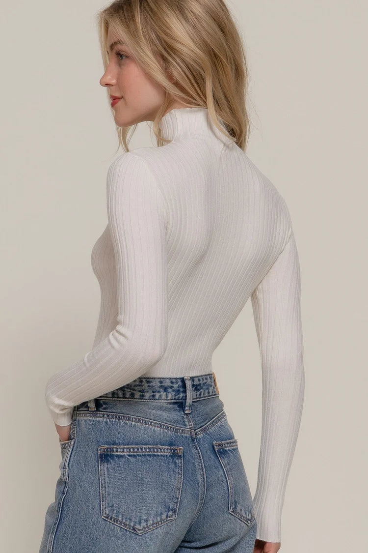 Regina Turtleneck Sweater Bodysuit