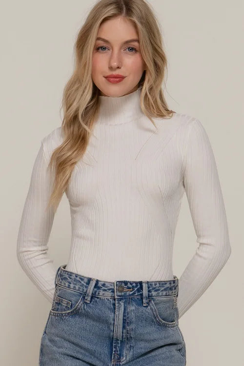 Regina Turtleneck Sweater Bodysuit