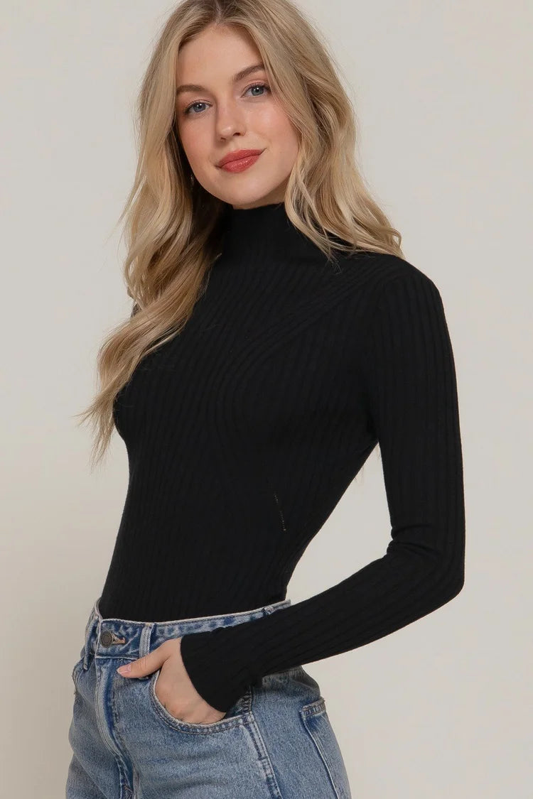 Regina Turtleneck Sweater Bodysuit