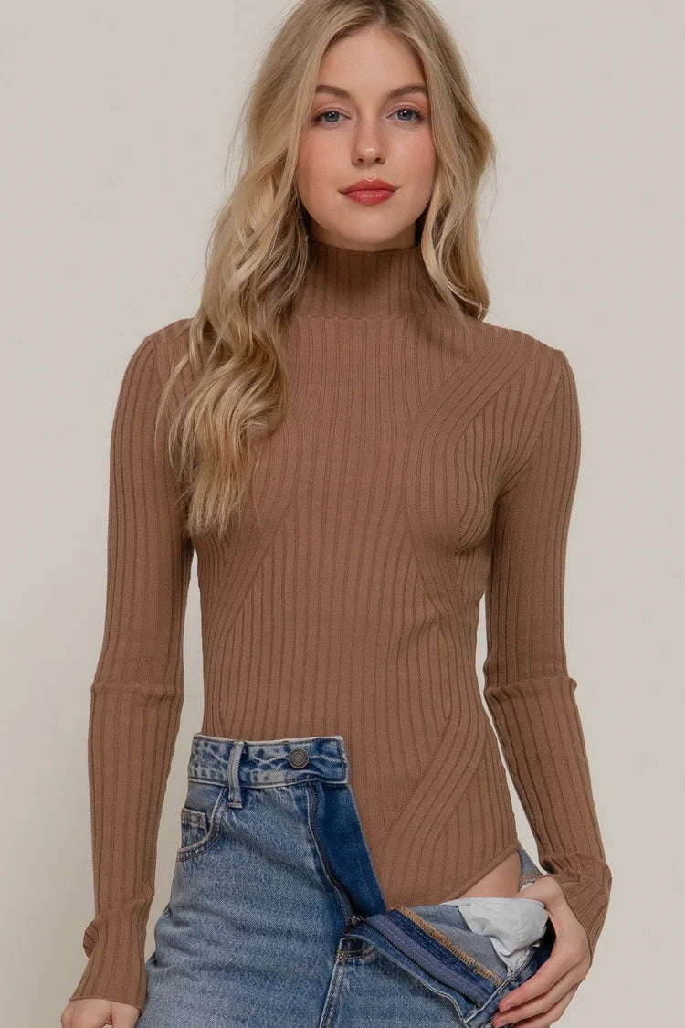 Regina Turtleneck Sweater Bodysuit