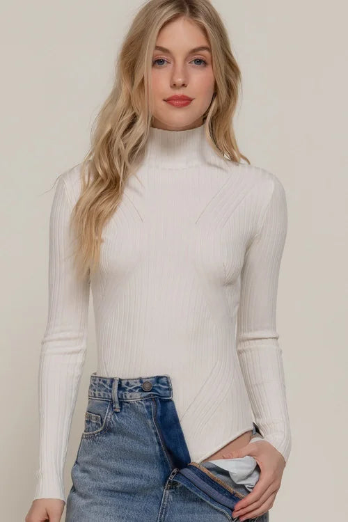 Regina Turtleneck Sweater Bodysuit