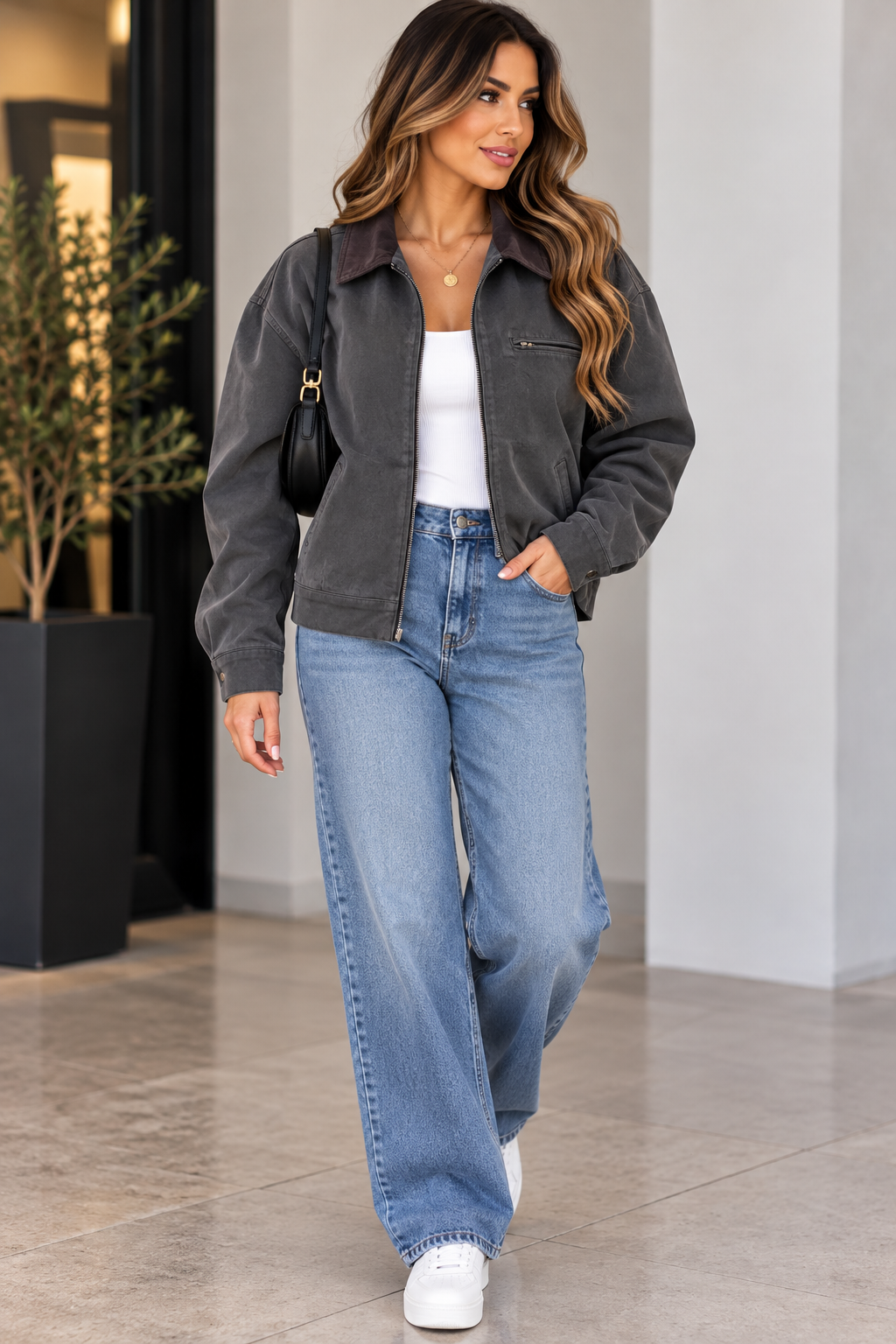 Lorena Suede Jacket